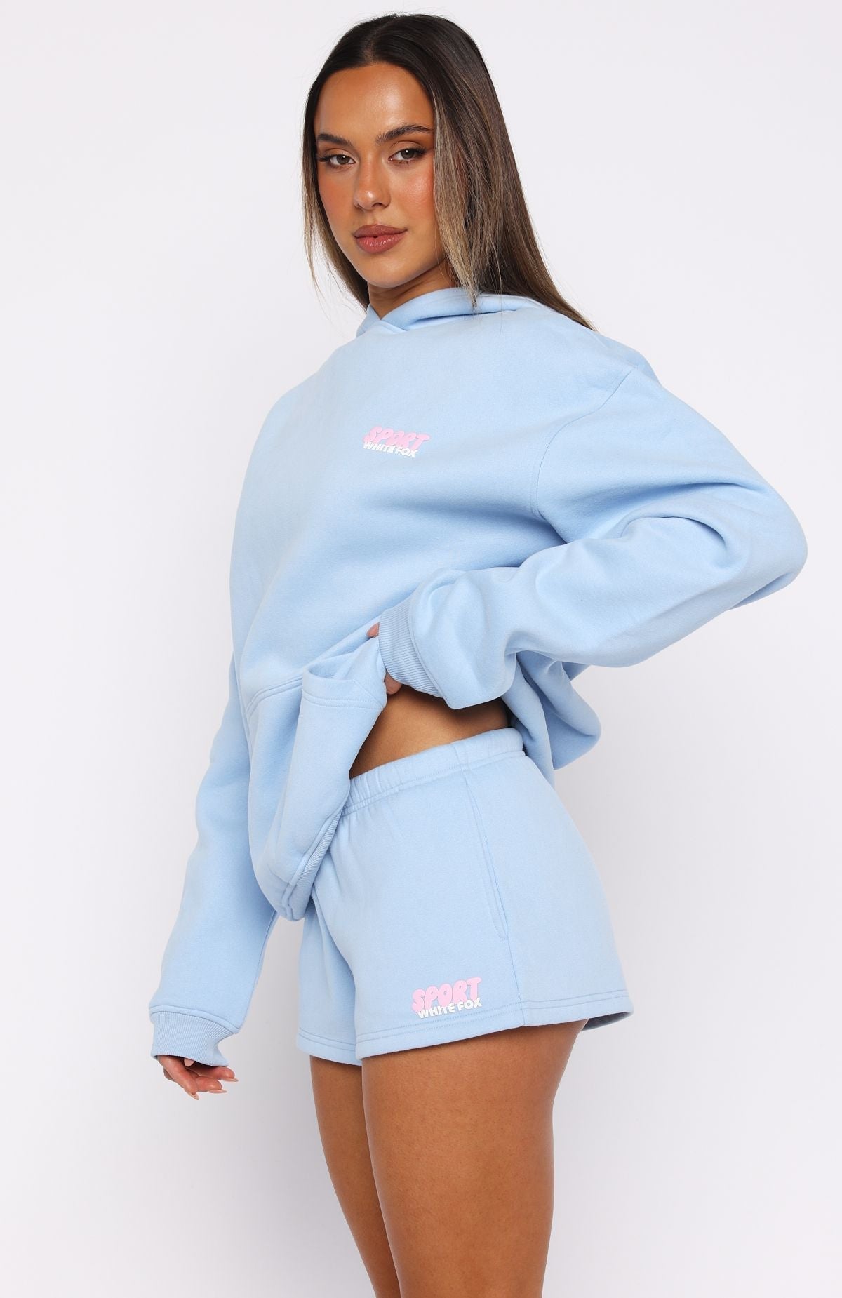 White Fox Club 14 Peyton Lounge Shorts Blue