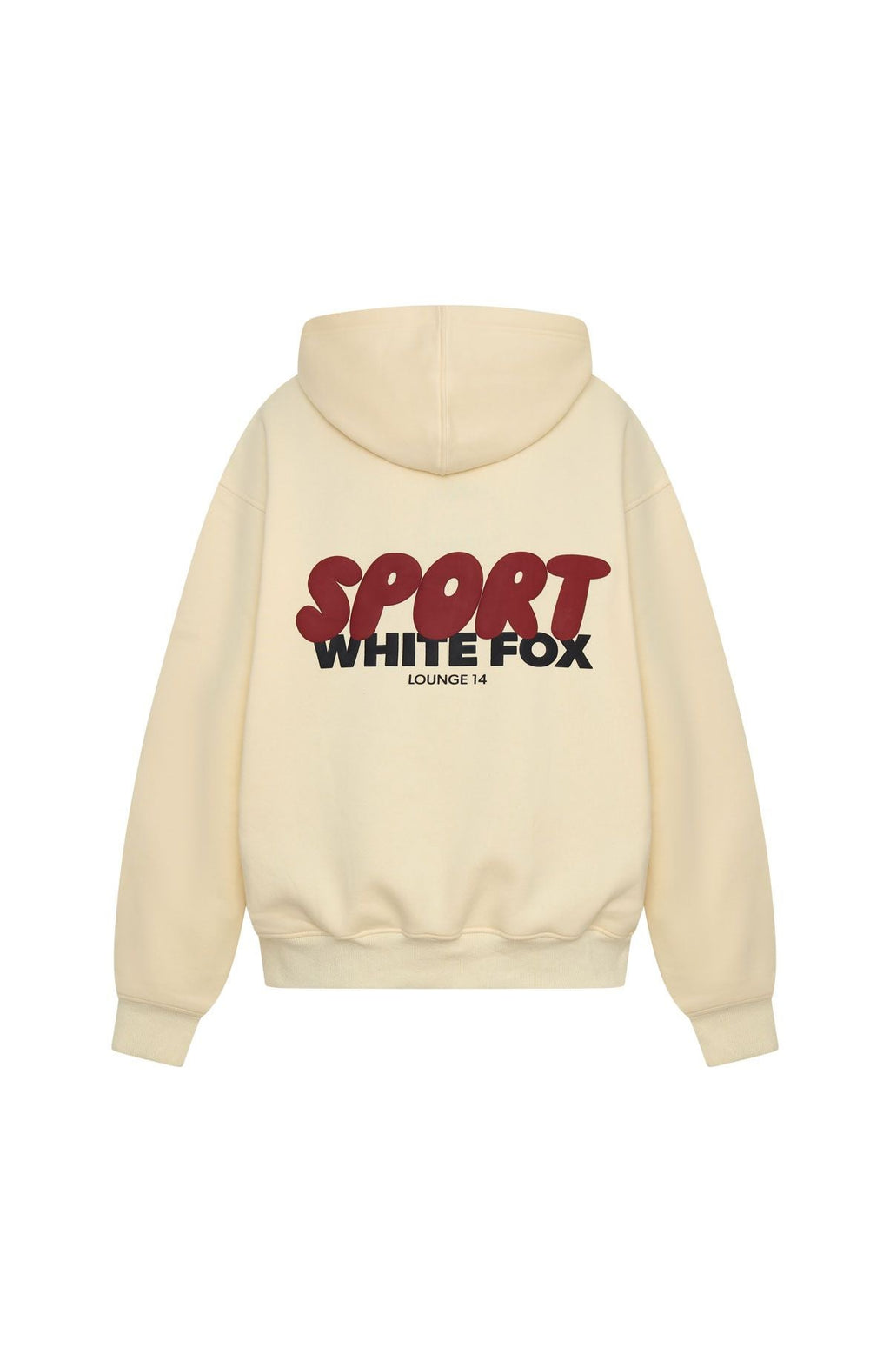 White Fox Club 14 Peyton Oversized Hoodie Lemon