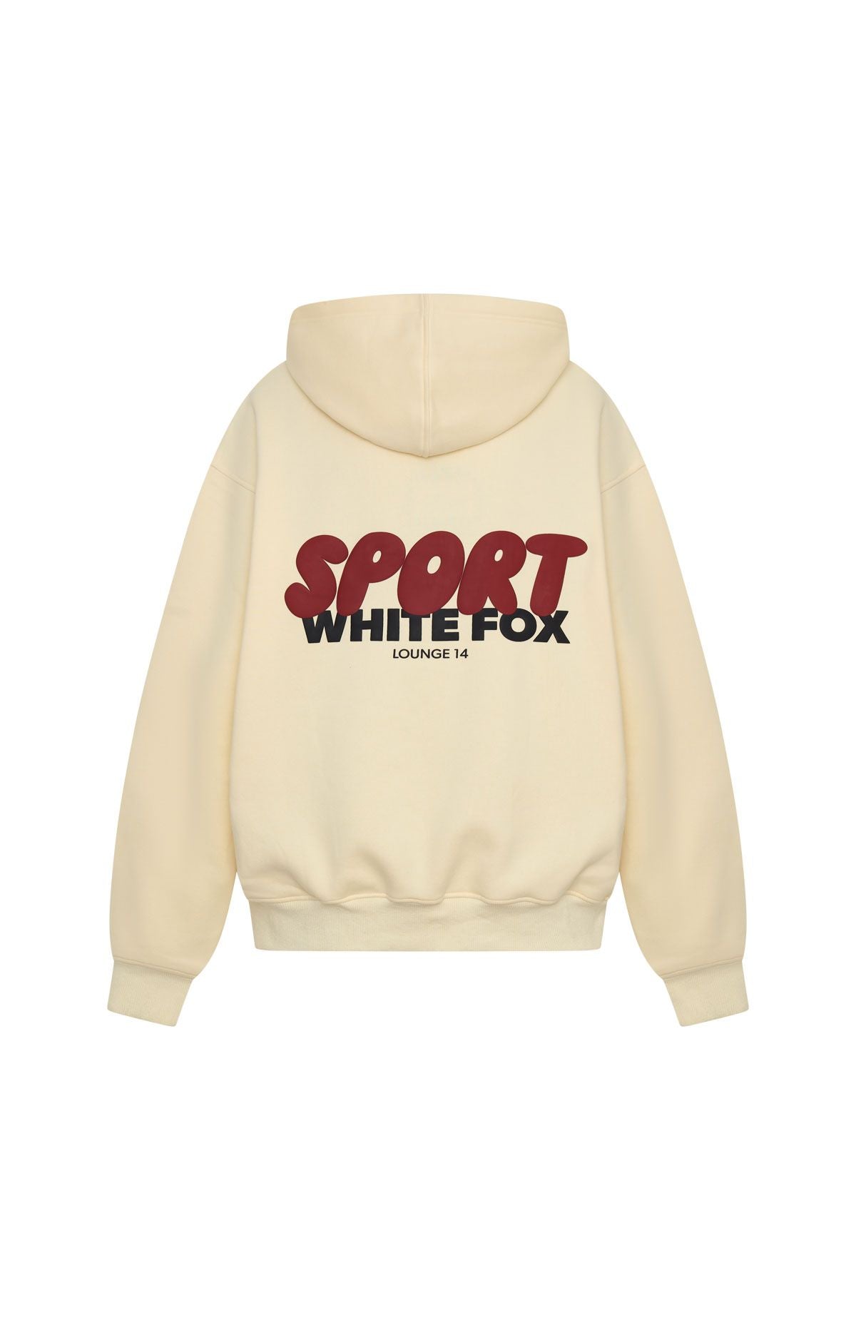 White Fox Club 14 Peyton Oversized Hoodie Lemon