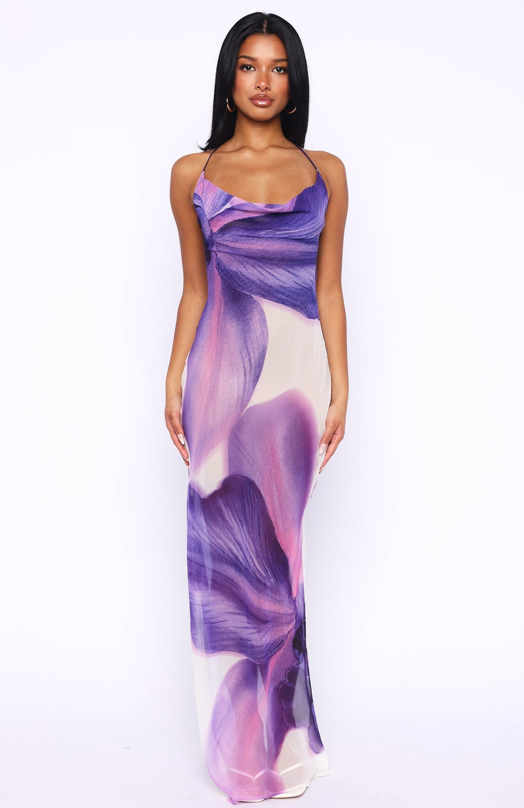 White Fox Just For Me Maxi Dress Hyper Floral