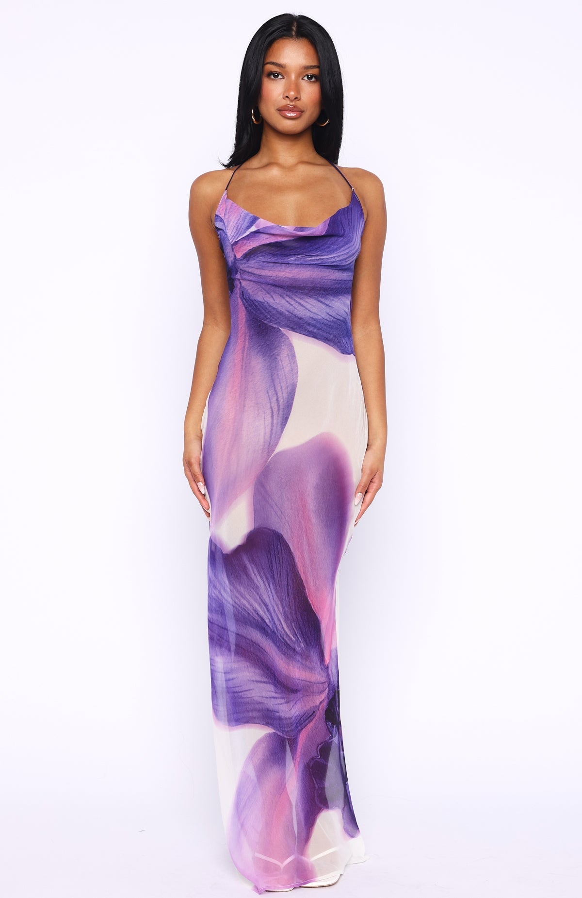 White Fox Just For Me Maxi Dress Hyper Floral