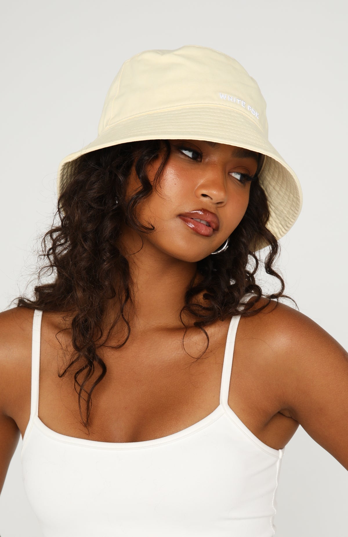 White Fox Hidden Joys Bucket Hat Lemon