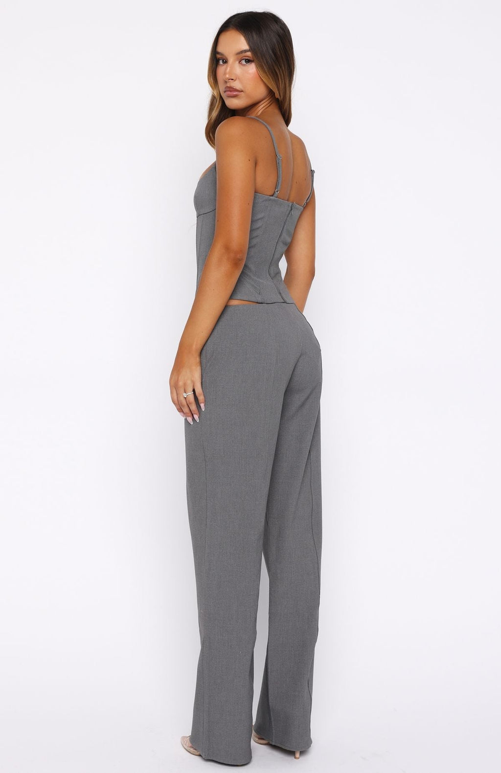 White Fox Sunny Seine Pants Grey