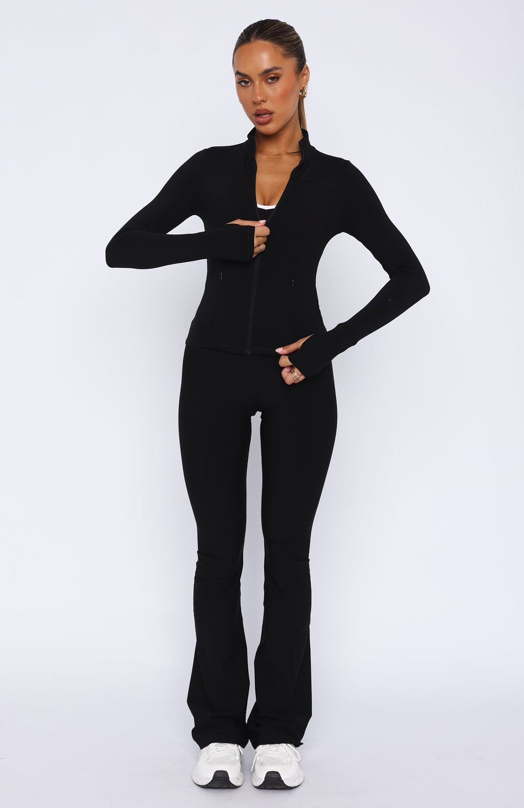 White Fox Race To You Jacket Black
