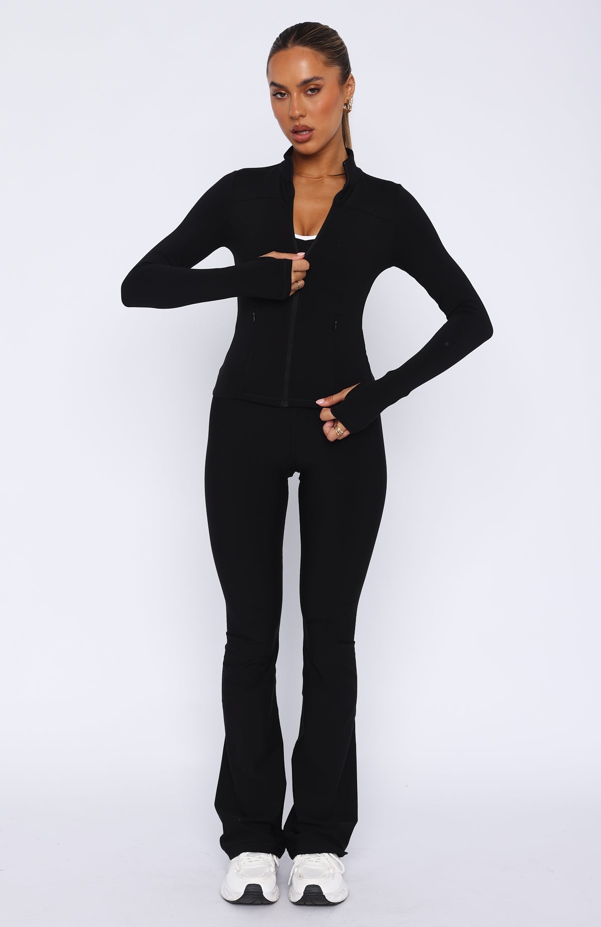 White Fox Race To You Jacket Black