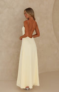 White Fox So Lovely Maxi Dress Lemon