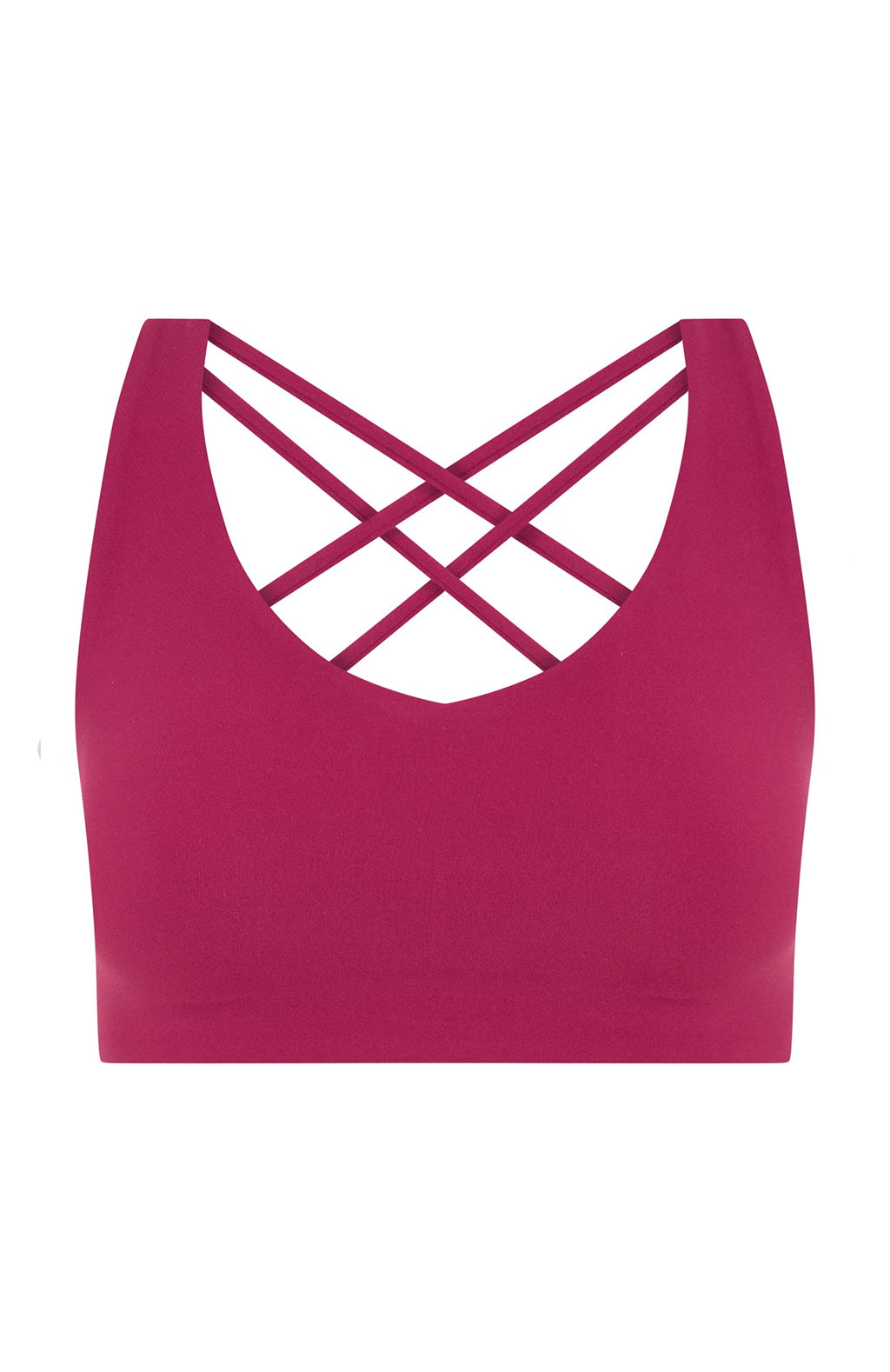 White Fox Stamina High Support Sports Bra Berry