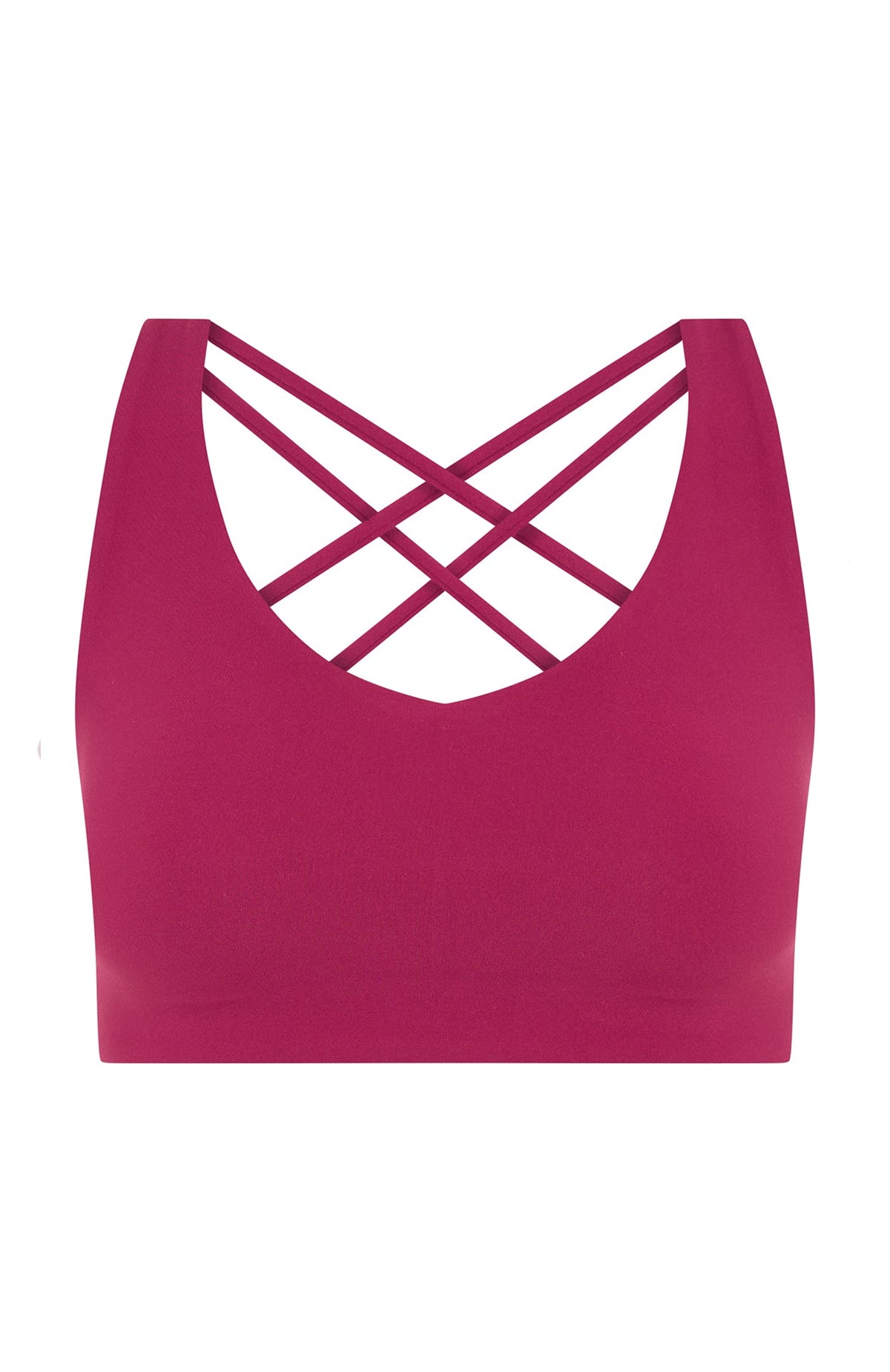 White Fox Stamina High Support Sports Bra Berry