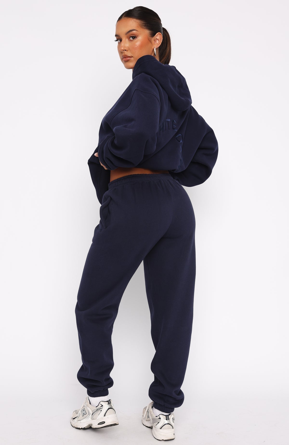 White Fox Stay Lifted Sweatpants Navy