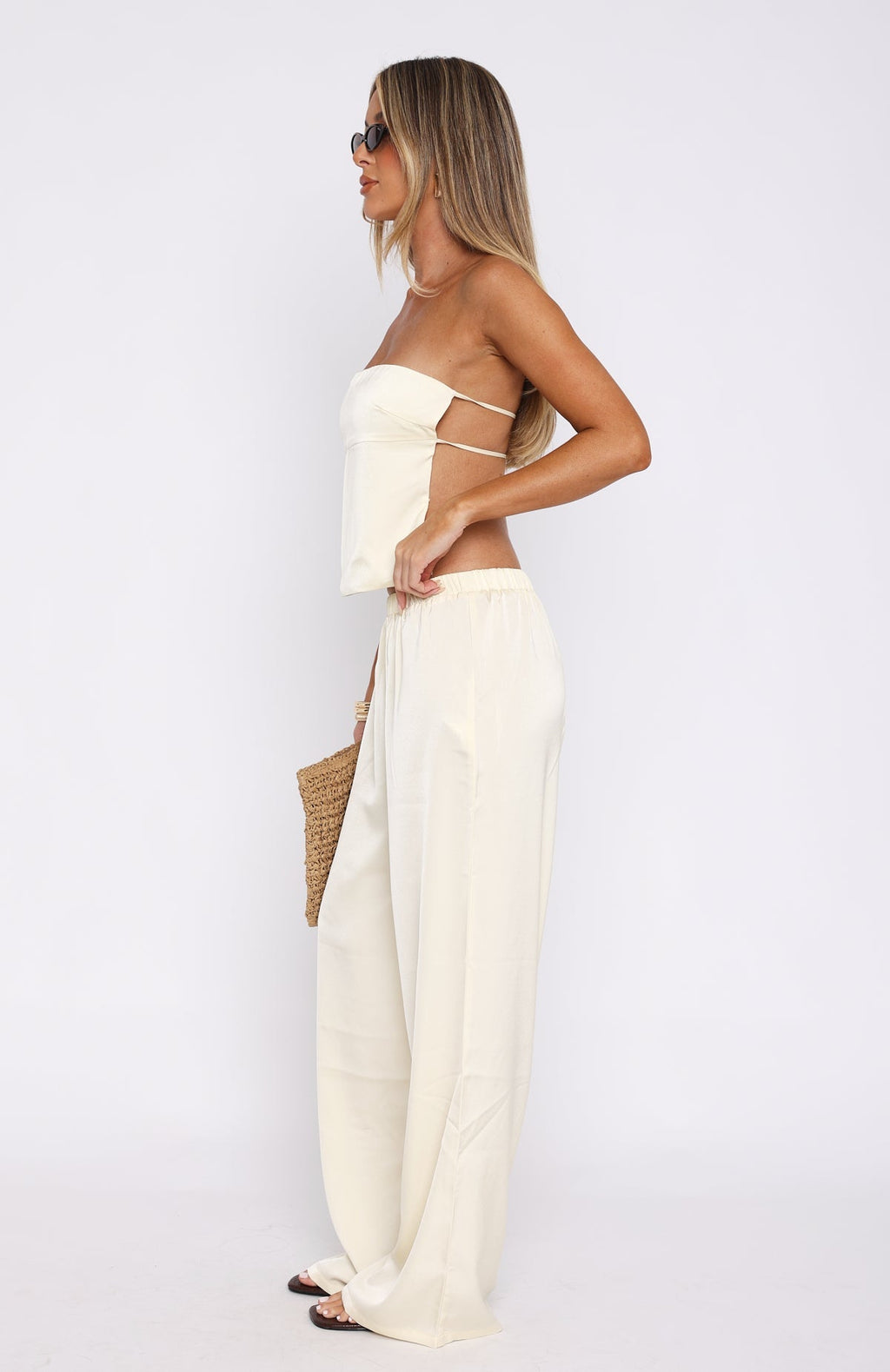 White Fox More To Come Pants Butter