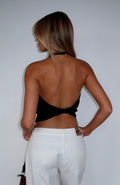 White Fox Downtown Errands Top Black