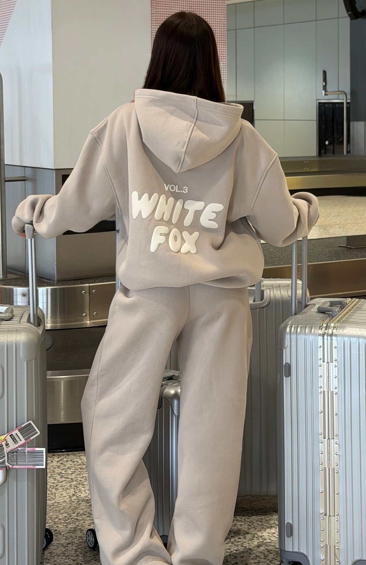 White Fox Offstage Hoodie Moon