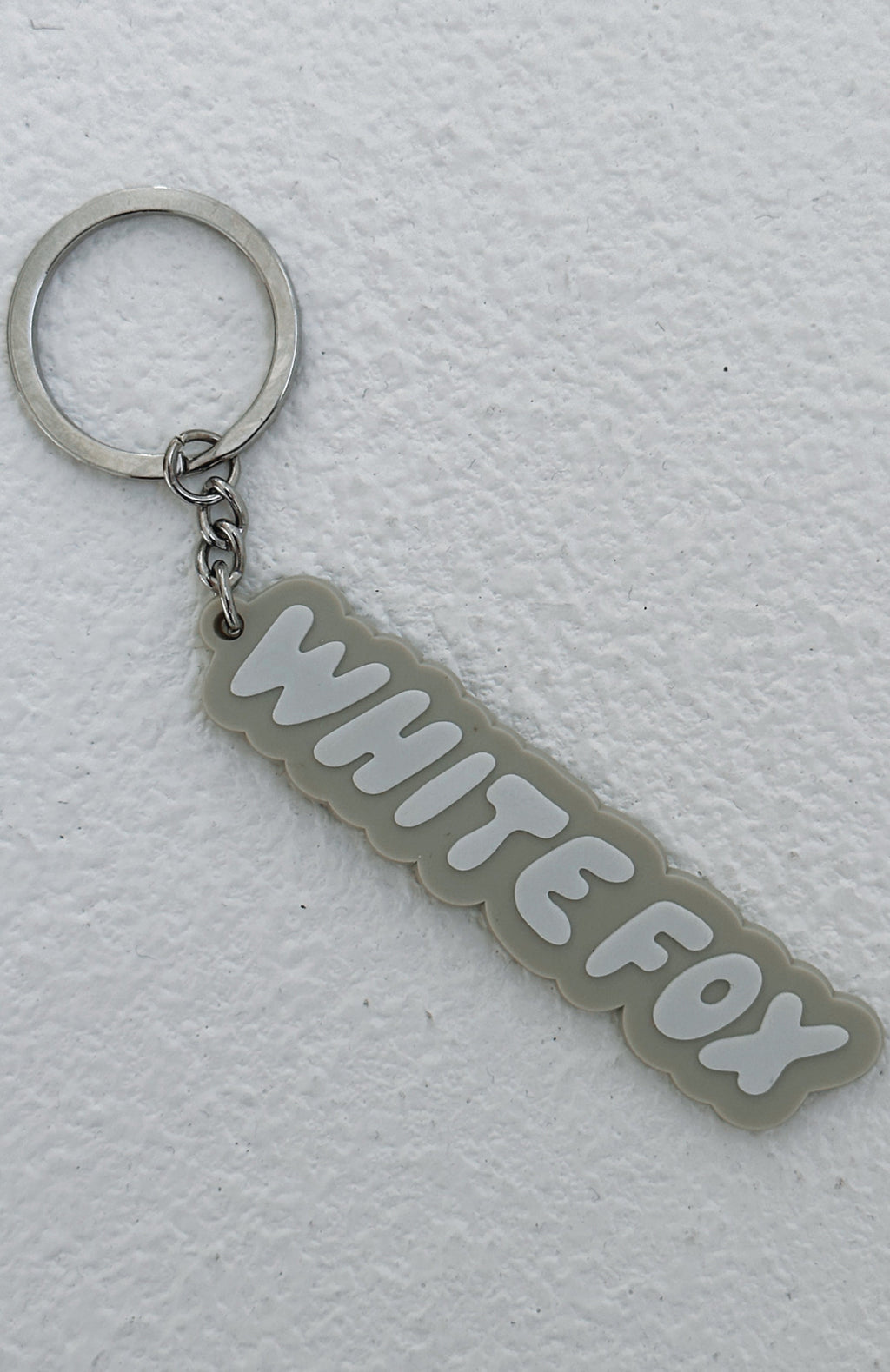 White Fox I've Got You Keychain Moon