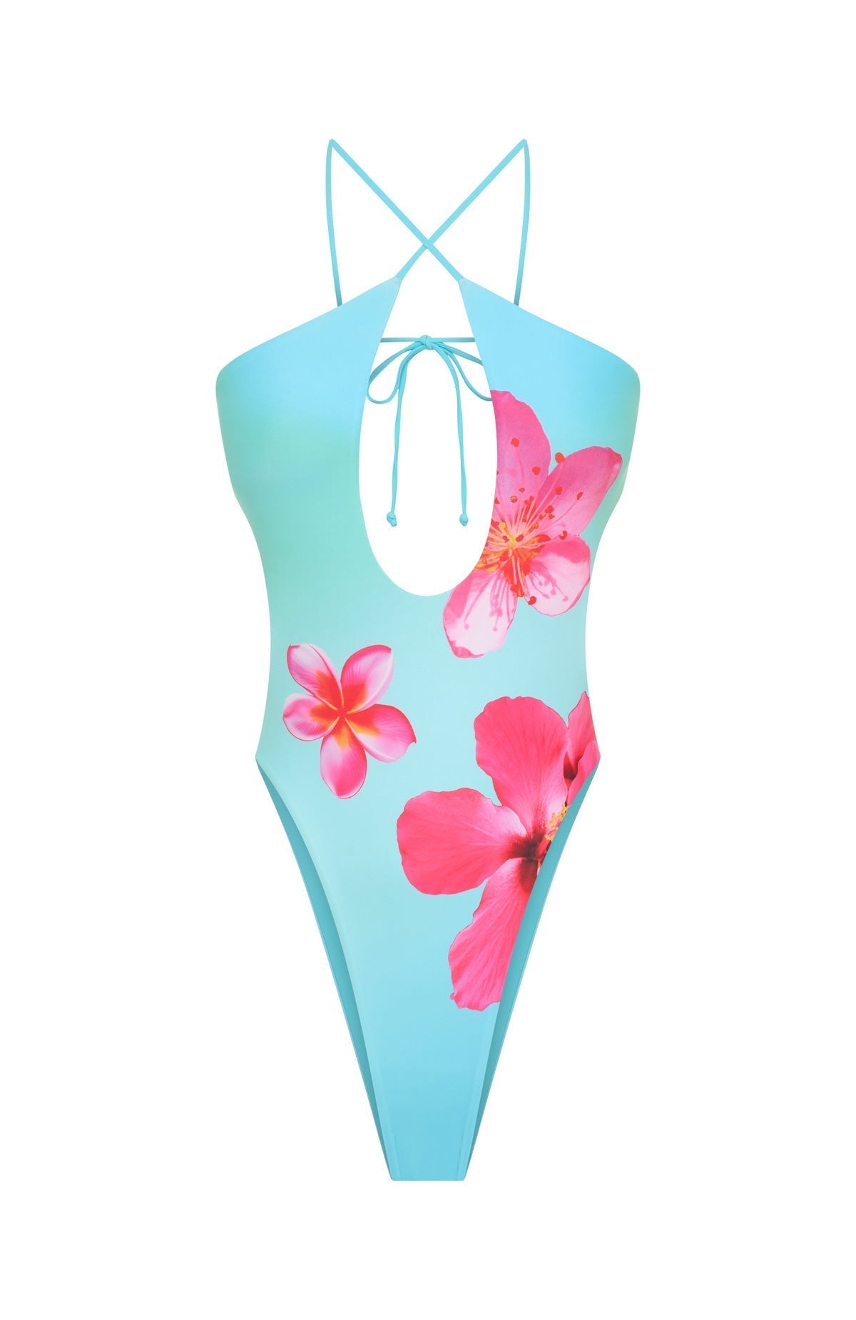 White Fox Colombia One Piece Hibiscus Splash
