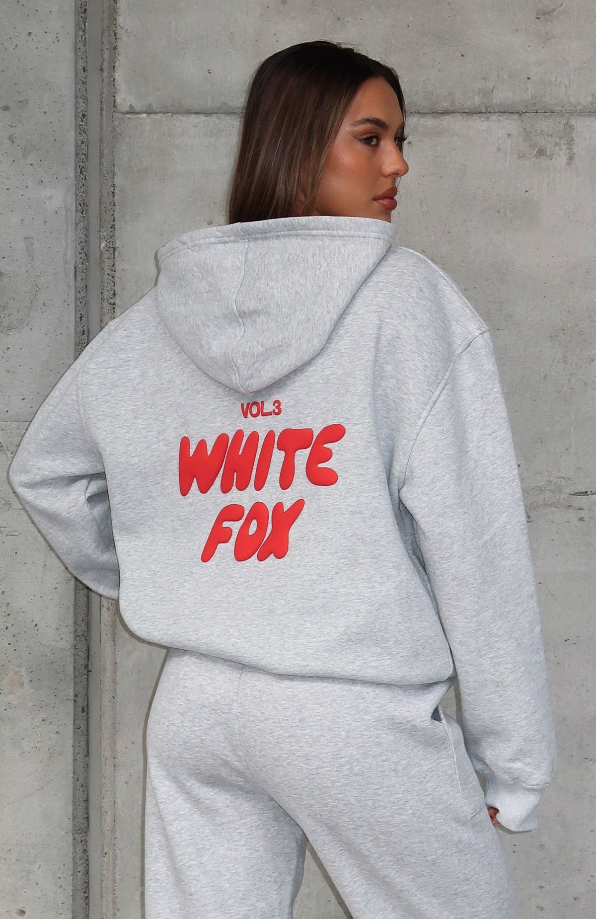 White Fox Offstage Hoodie Alloy Grey