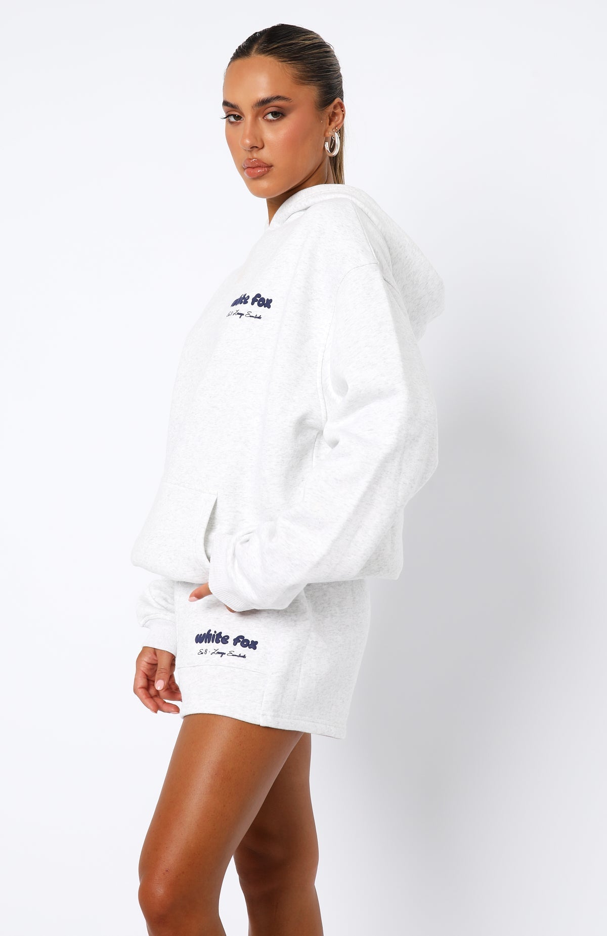 White Fox Era 8 Oversized Hoodie Galaxy