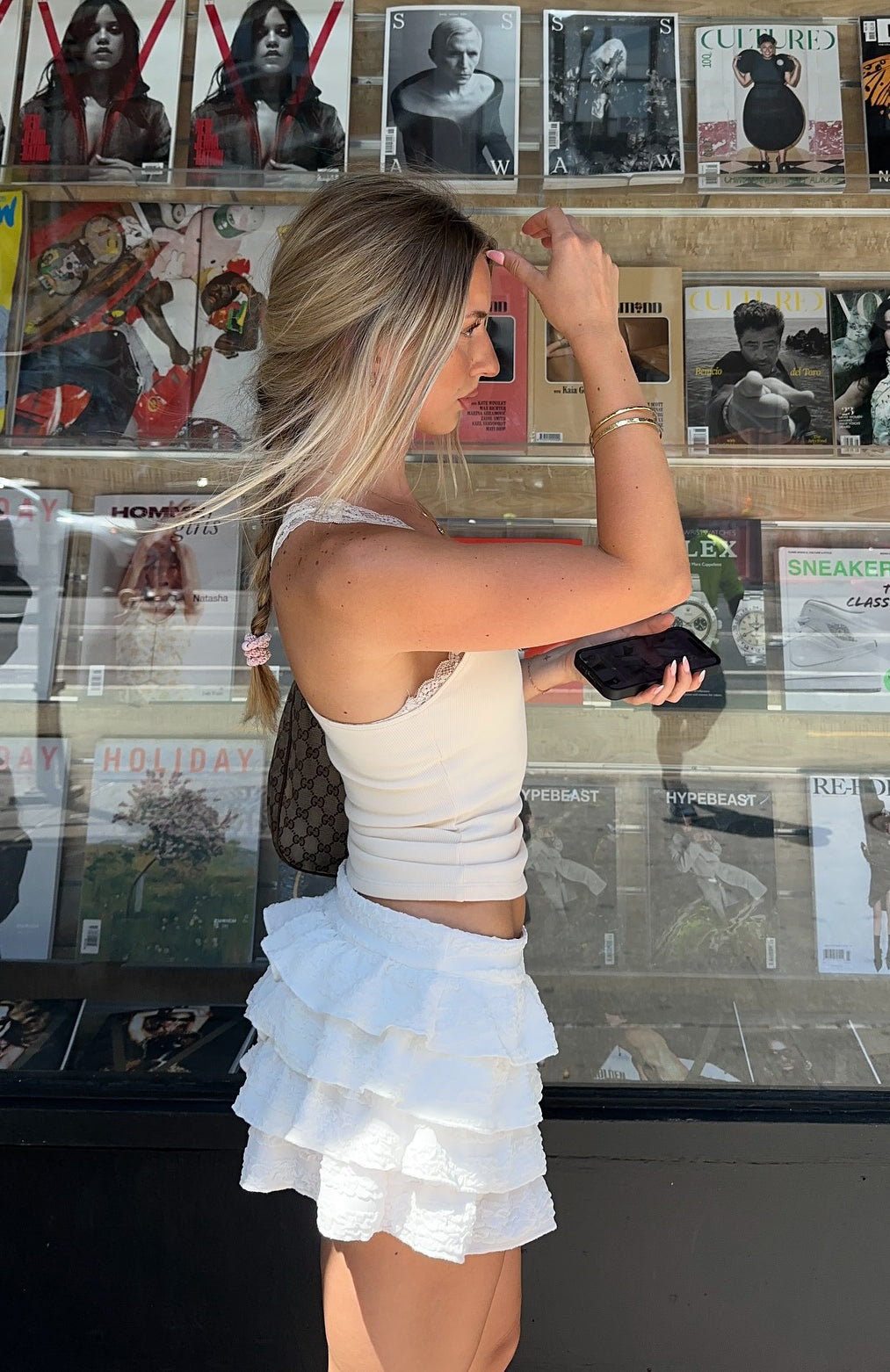 White Fox Bring Me A Dream Skort White