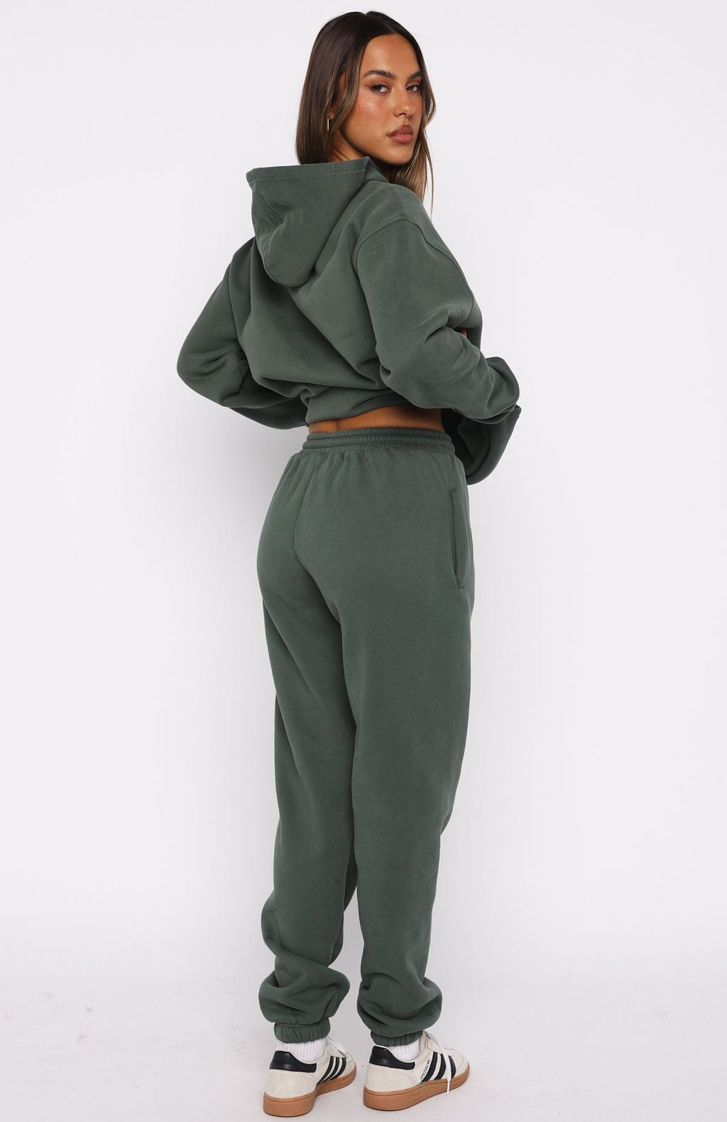 White Fox From The Archives Lexi Sweatpants Khaki