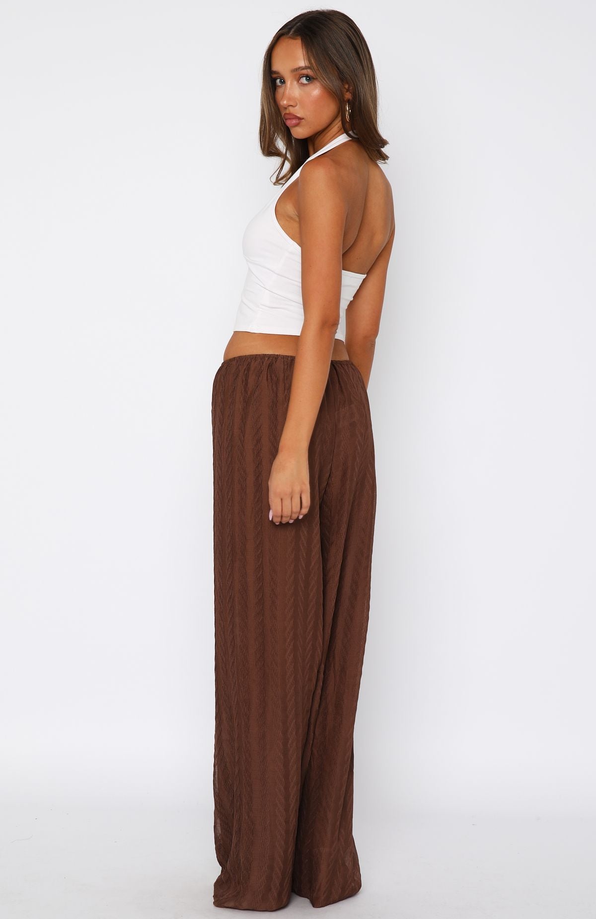 White Fox Valley Escape Pants Chocolate