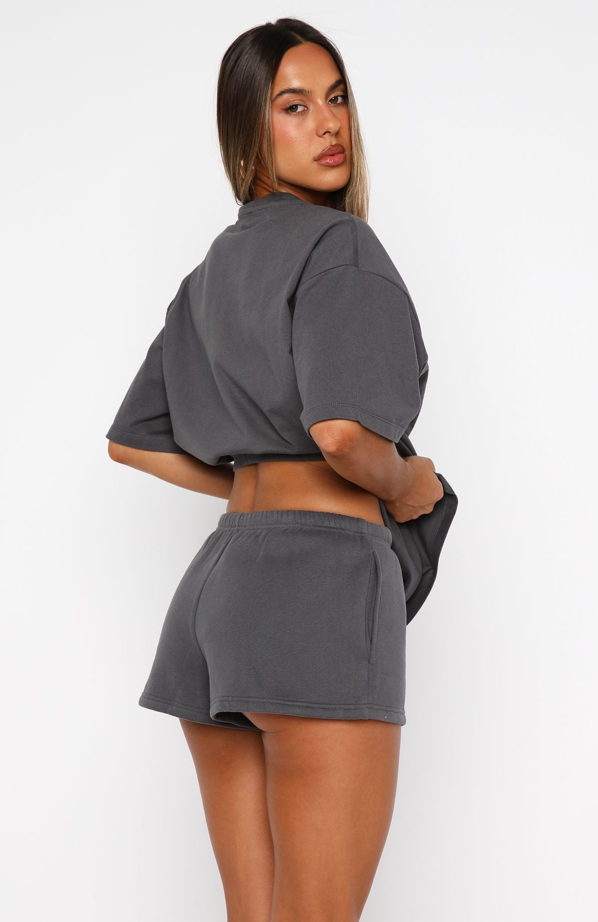 White Fox Daydreamers Madeline Lounge Shorts Volcanic