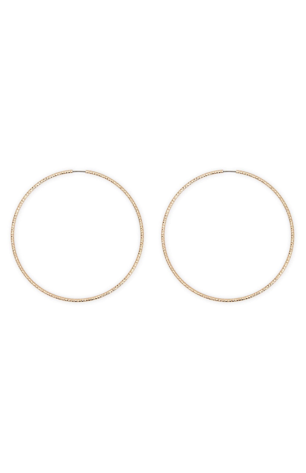 White Fox Vikas Earrings Gold