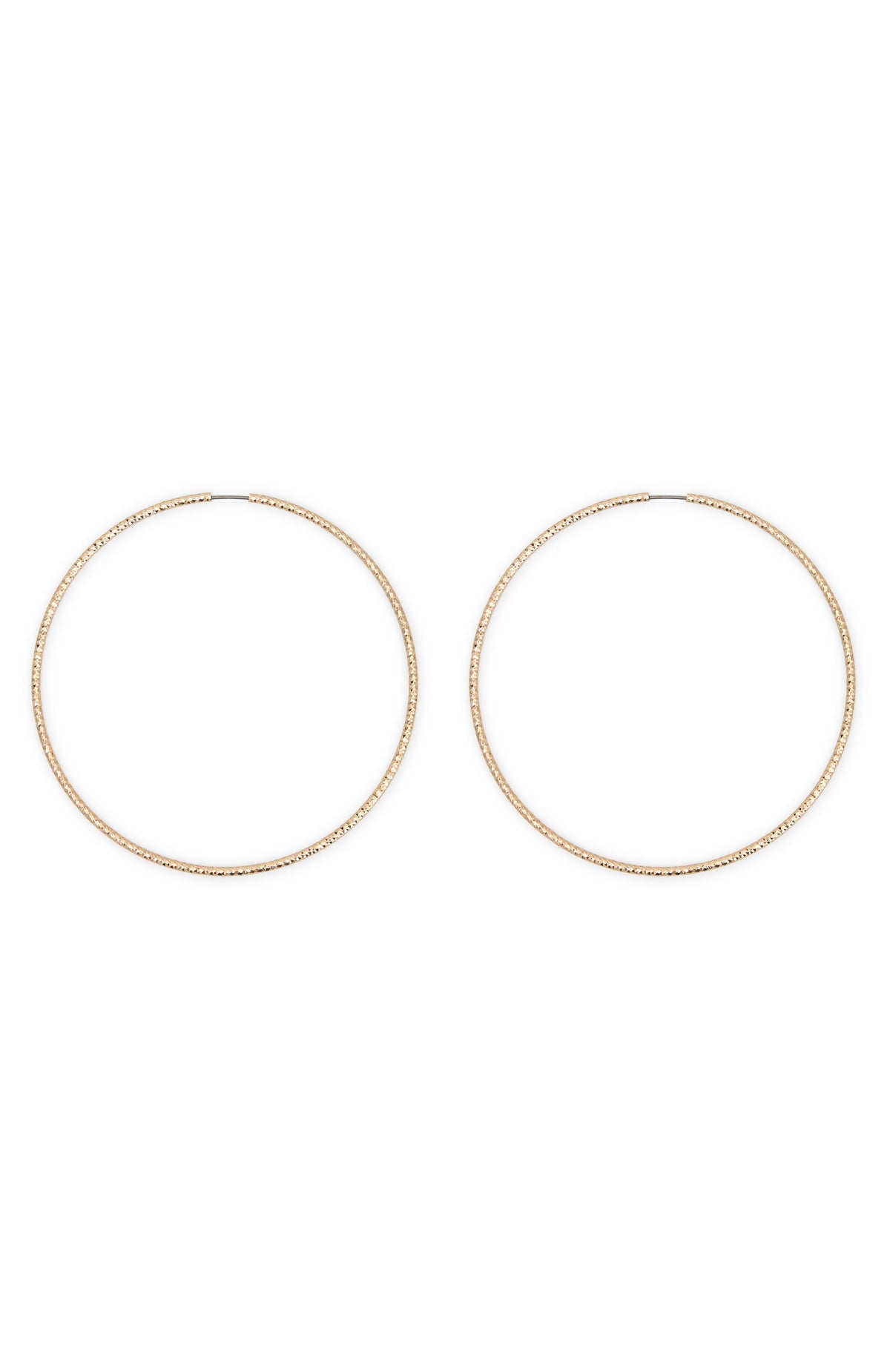 White Fox Vikas Earrings Gold