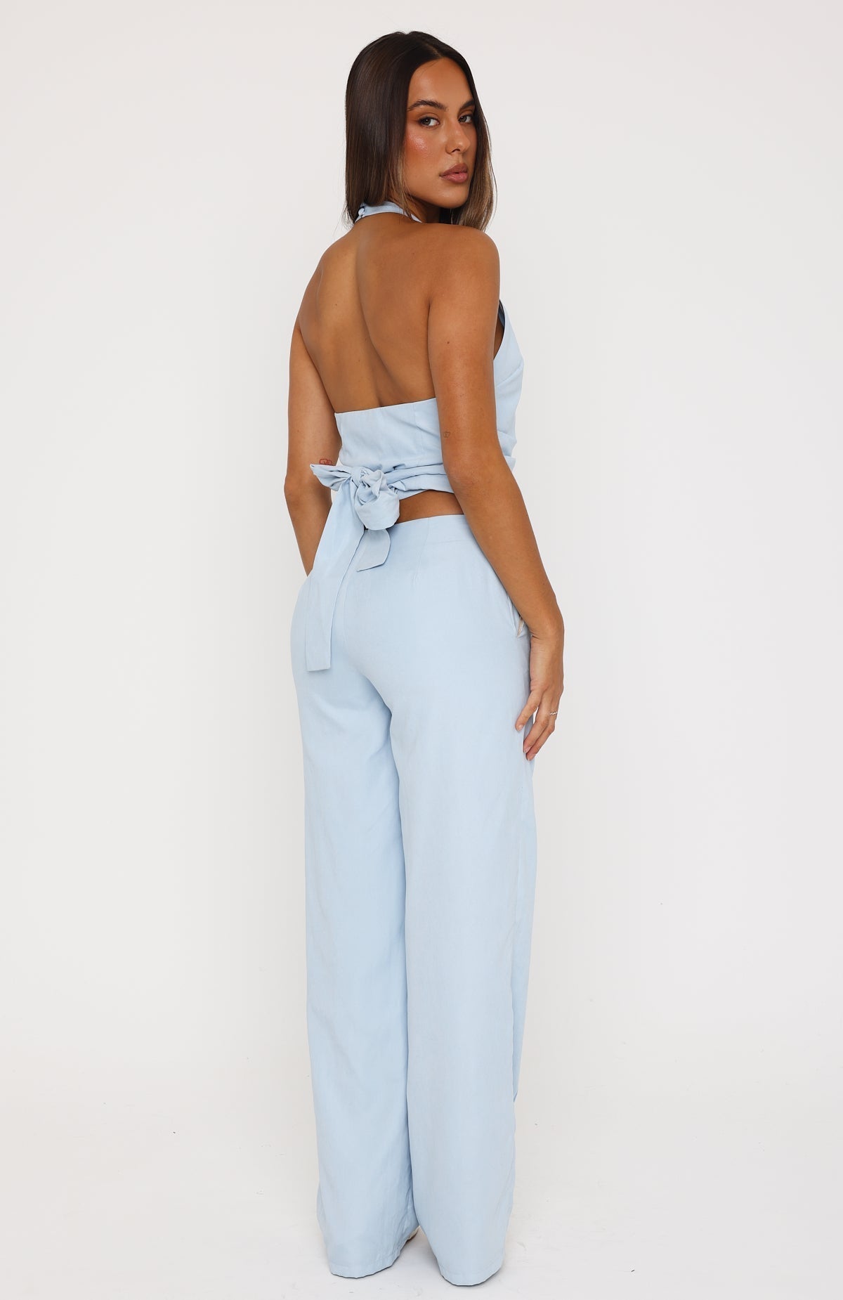 White Fox Fun In The Sun Pants Baby Blue