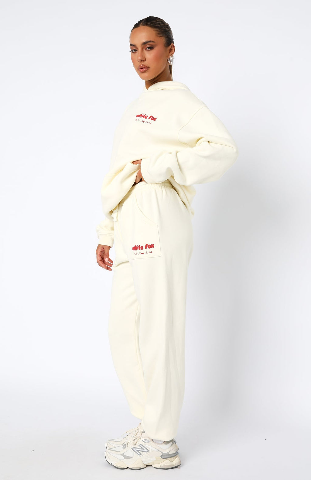 White Fox Era 8 Sweatpants Cherry Cream