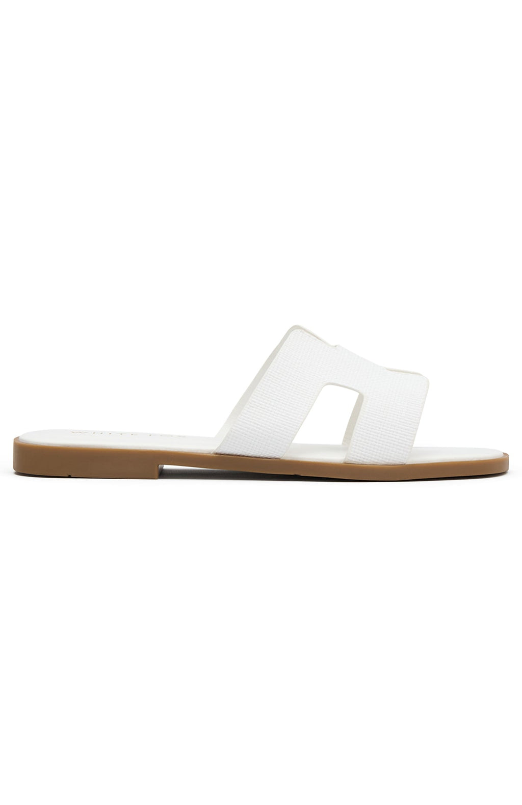 White Fox Kyra Sandals White Raffia