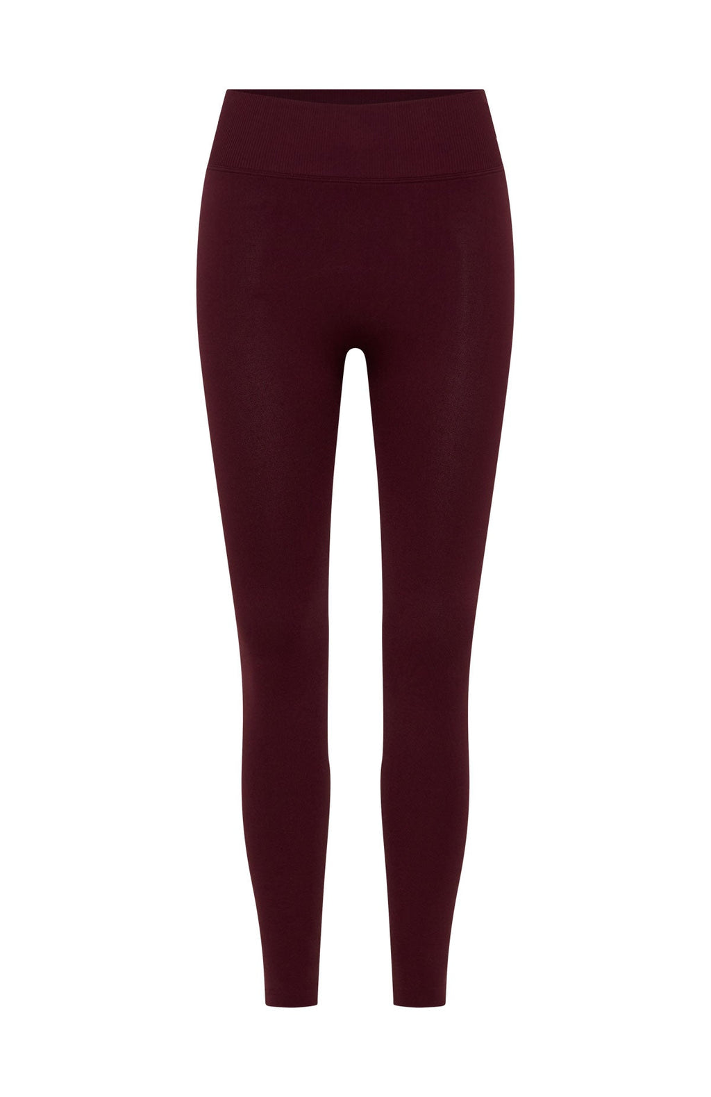 White Fox Charge Seamless Leggings Merlot