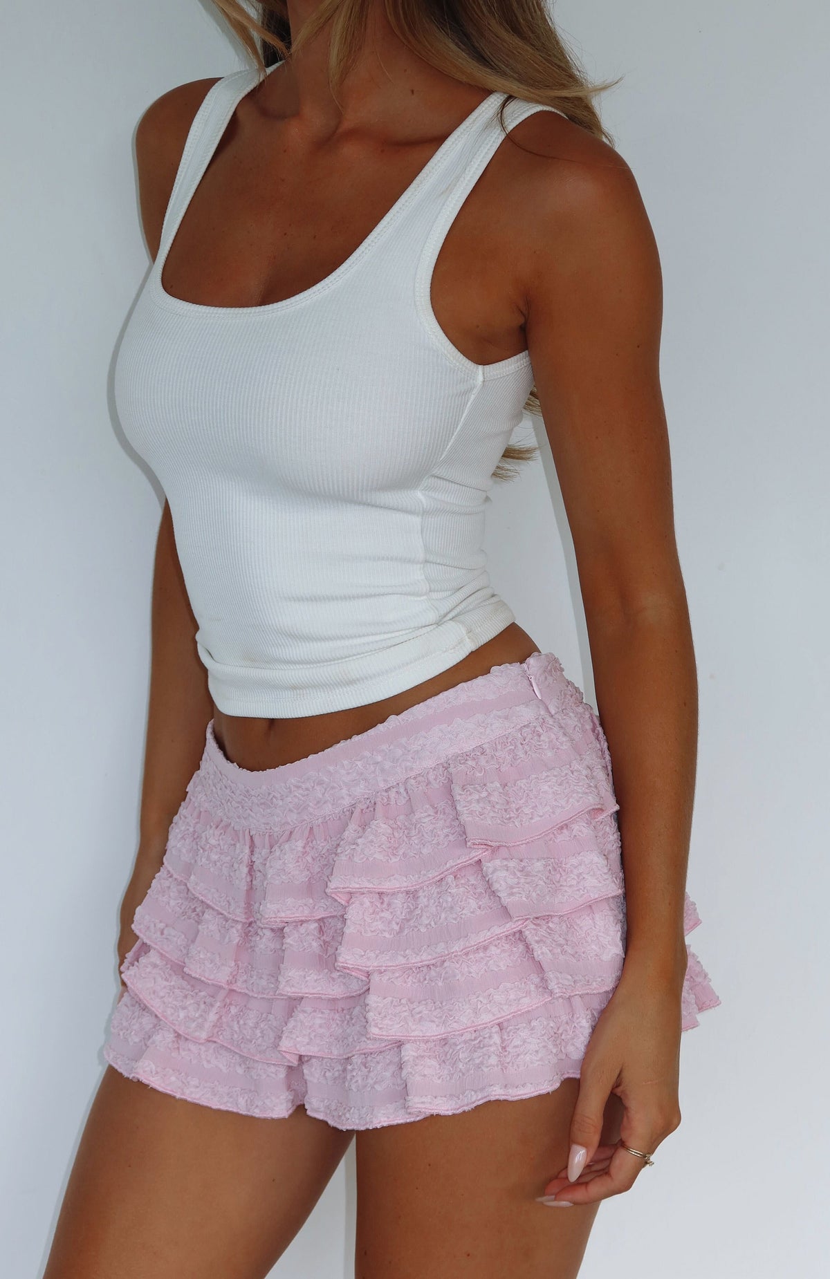 White Fox Bring Me A Dream Skort Pink