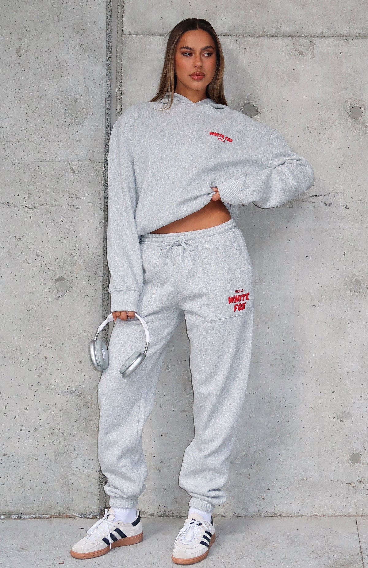 White Fox Offstage Sweatpants Alloy Grey