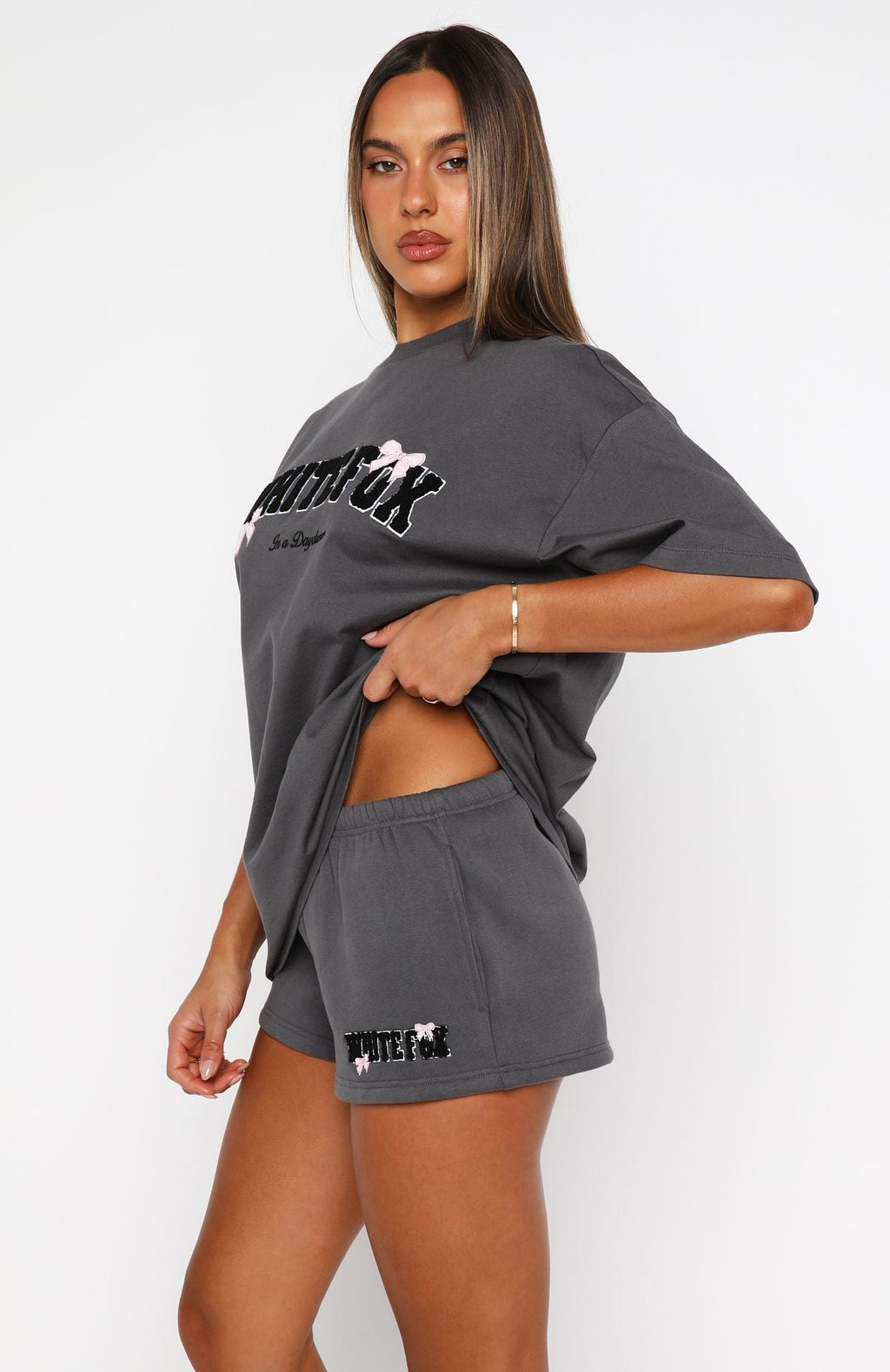 White Fox Daydreamers Madeline Lounge Shorts Volcanic