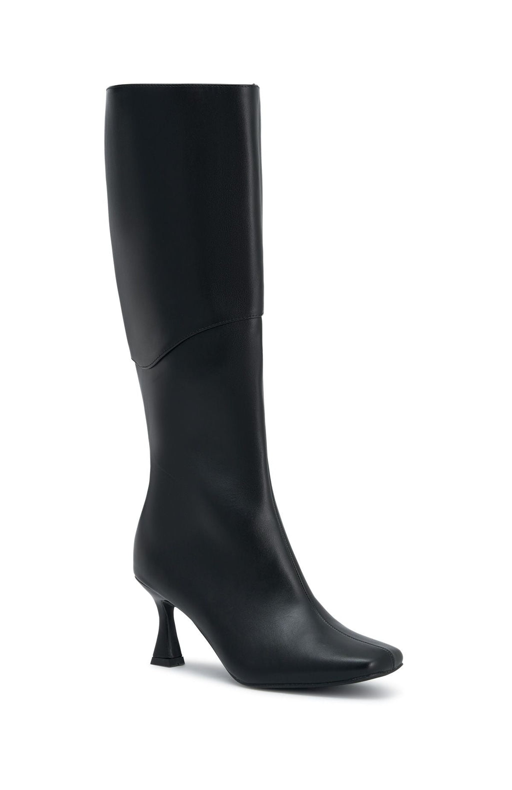 White Fox Adriel Knee High Boots Black