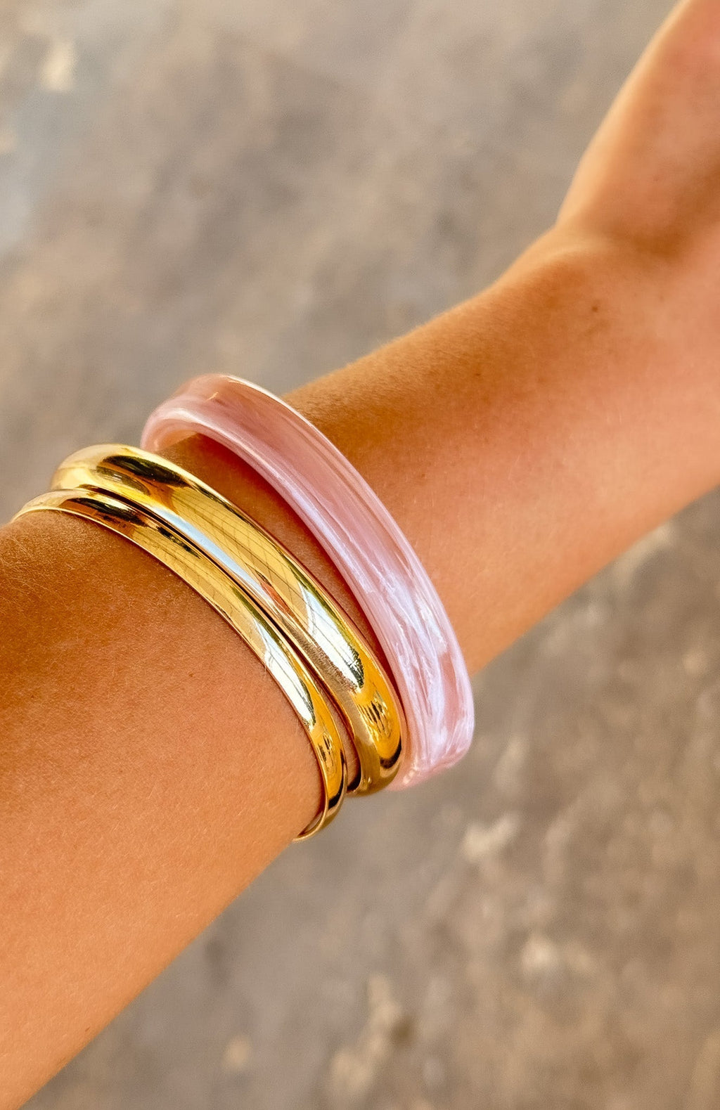 White Fox Goran Bracelet Set Gold