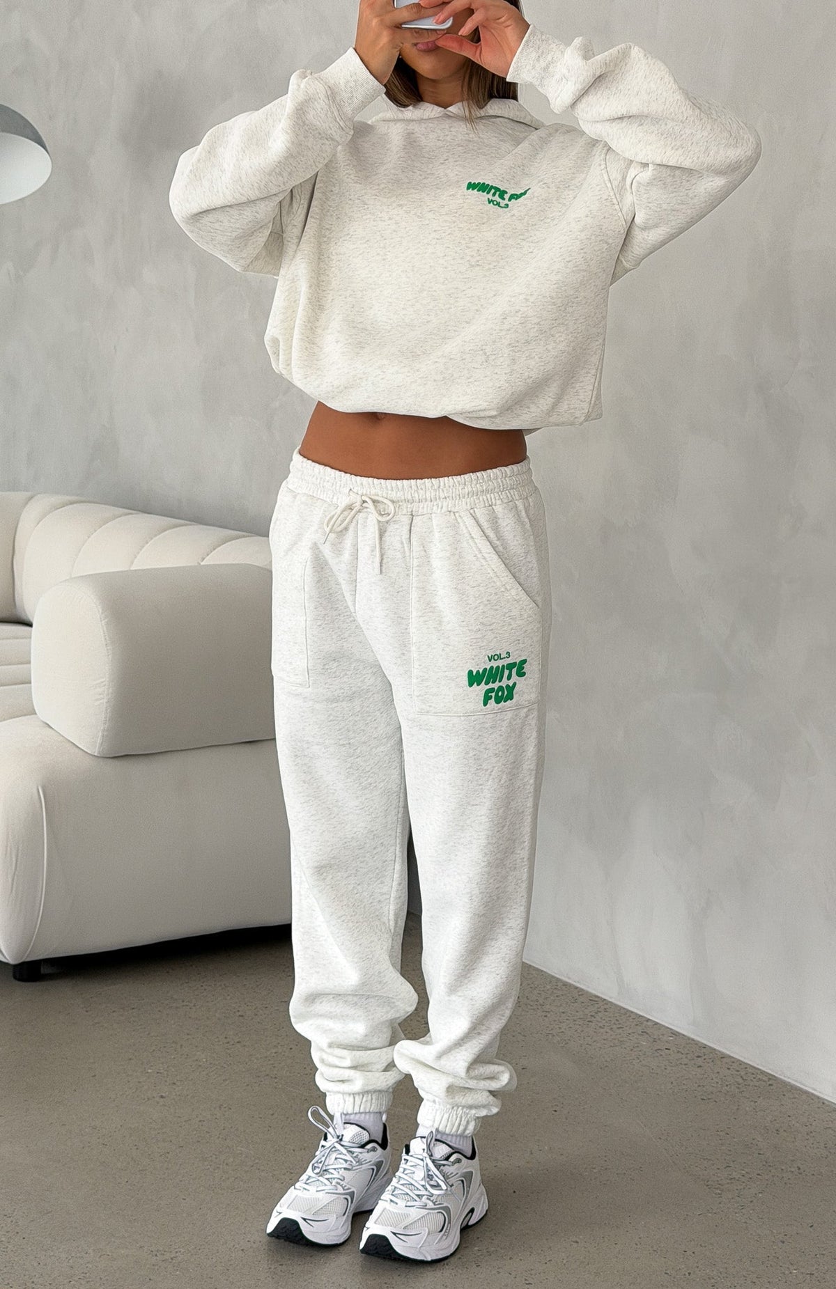 White Fox Offstage Sweatpants Glacier Grey
