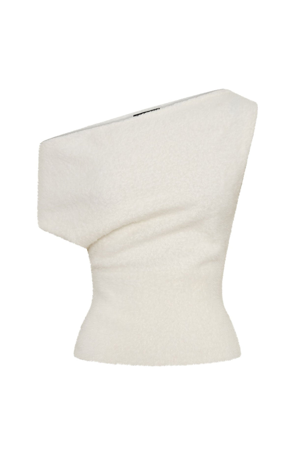 White Fox Dancing At Night Knit Top Snow