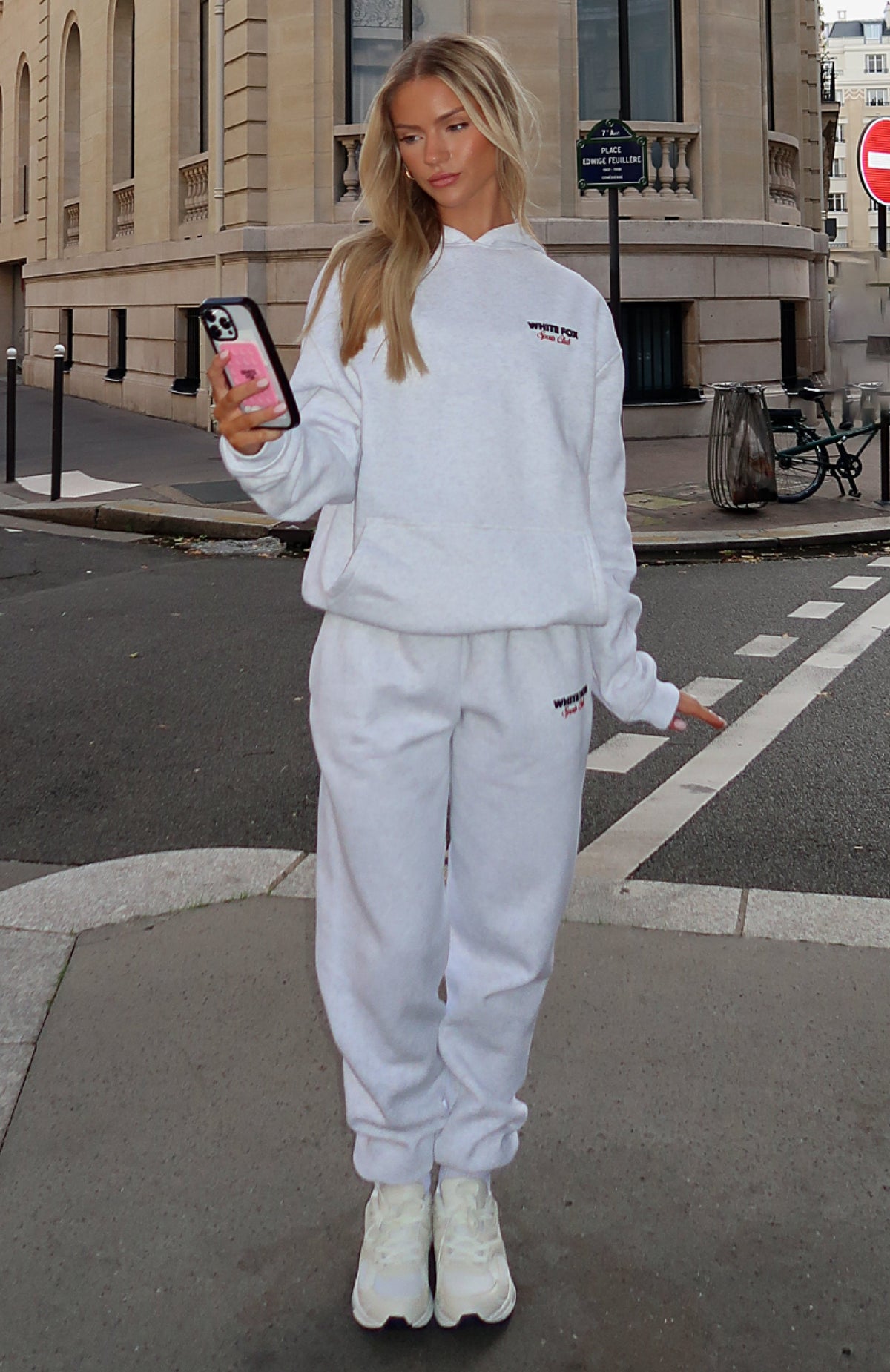 White Fox Club 14 Izzy Sweatpants Grey Marle