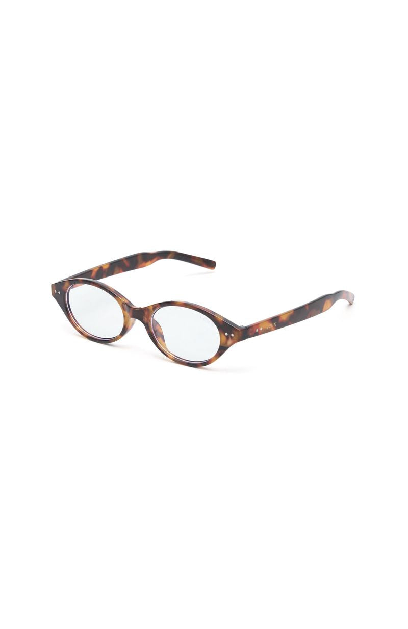 White Fox Rayne Blue Light Glasses Tortoise