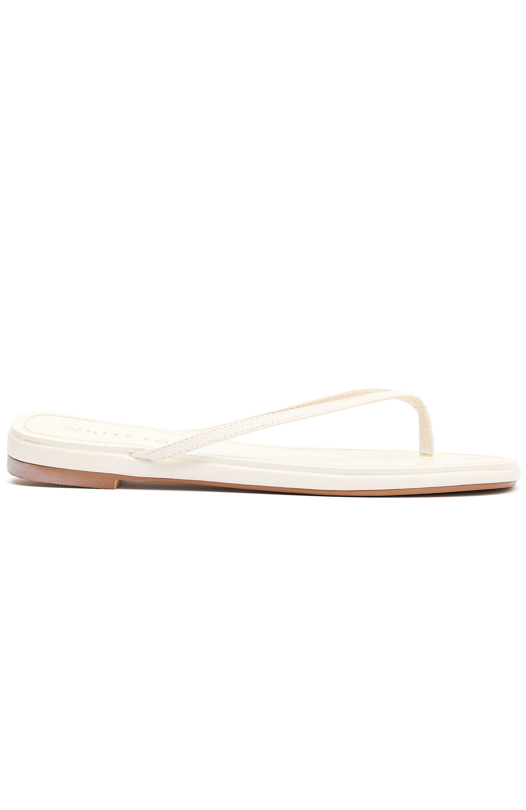 White Fox Roma Thong Sandals Bone