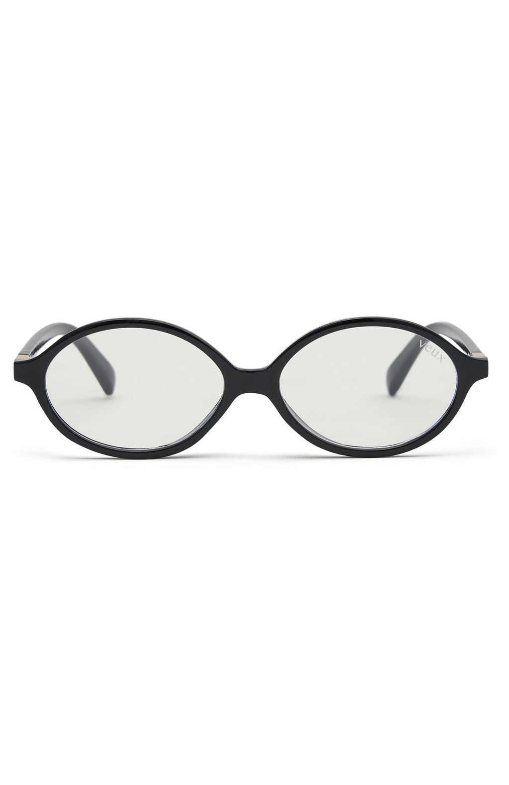 White Fox Liam Blue Light Glasses Black/Clear
