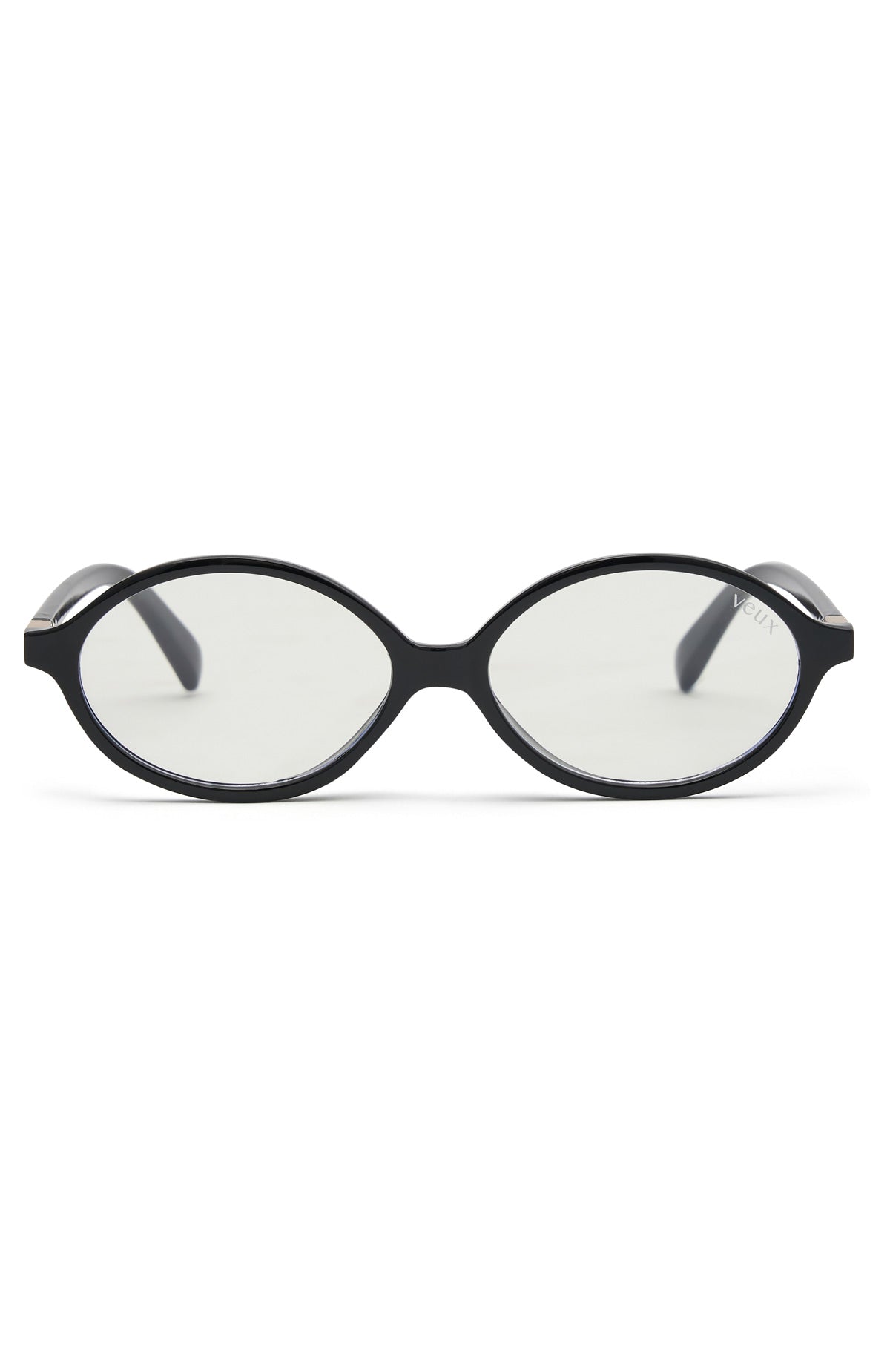 White Fox Liam Blue Light Glasses Black/Clear