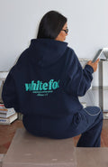White Fox Release 15 Kiana Oversized Hoodie Navy
