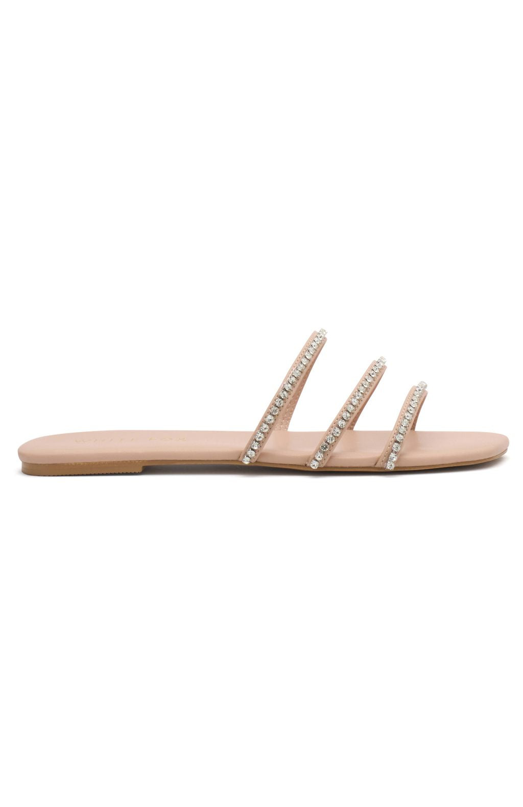 White Fox Peppi Sandals Nude
