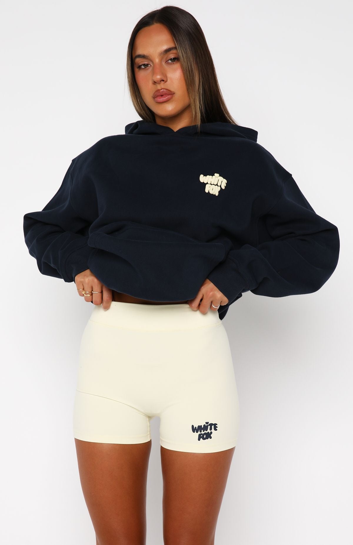 White Fox Daydreamers Angelina Bike Shorts Lemon