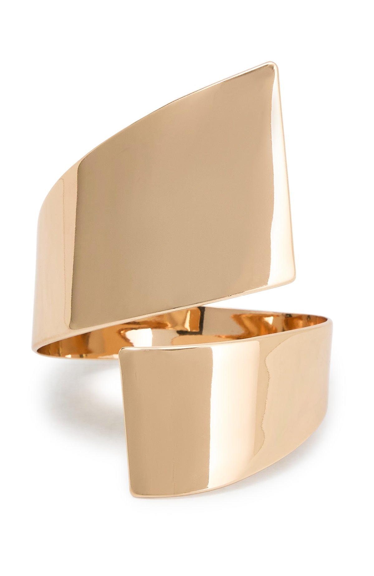 White Fox Bonucci Cuff Bracelet Gold
