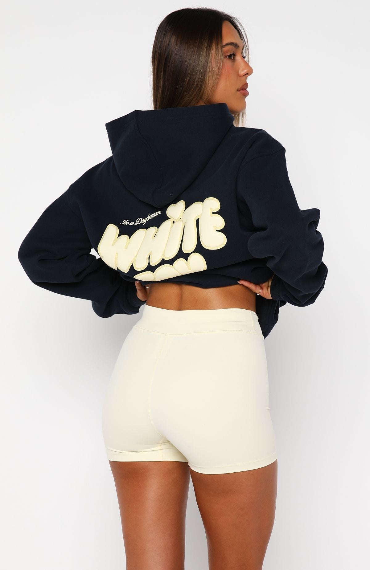 White Fox Daydreamers Angelina Bike Shorts Lemon