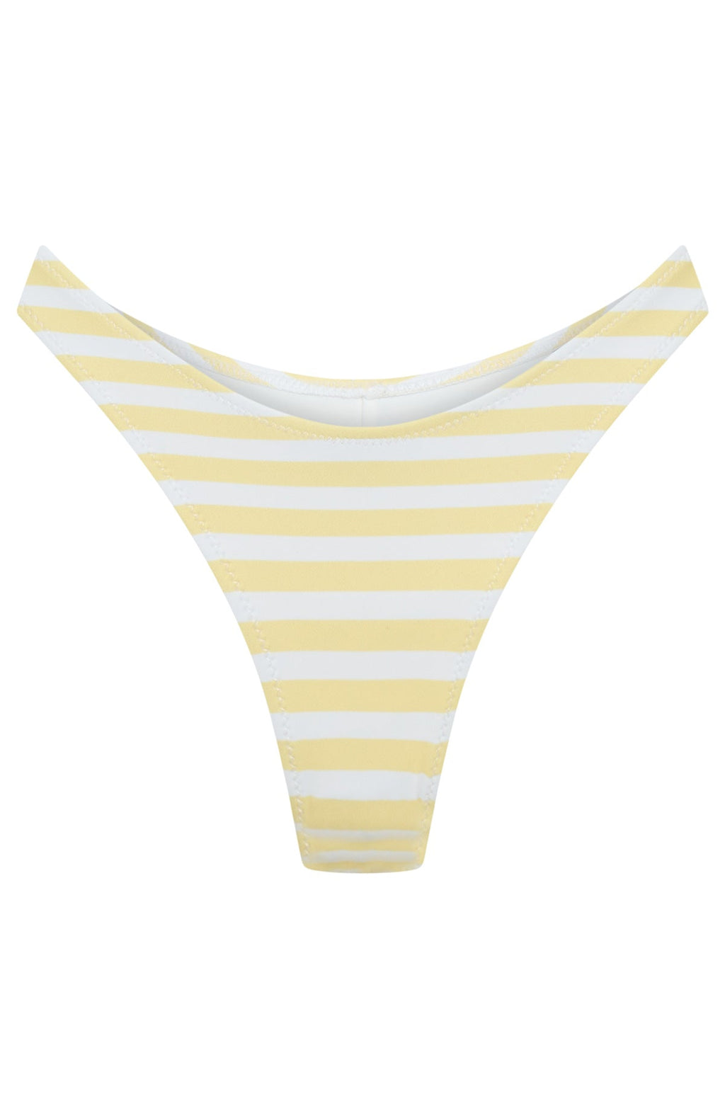 White Fox Belmont Bottoms Lemoncello Stripe