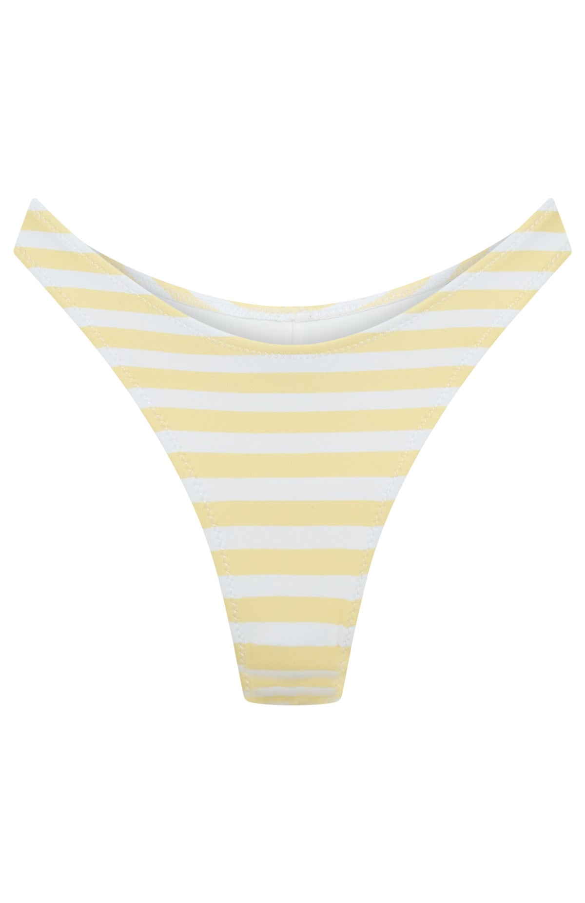 White Fox Belmont Bottoms Lemoncello Stripe