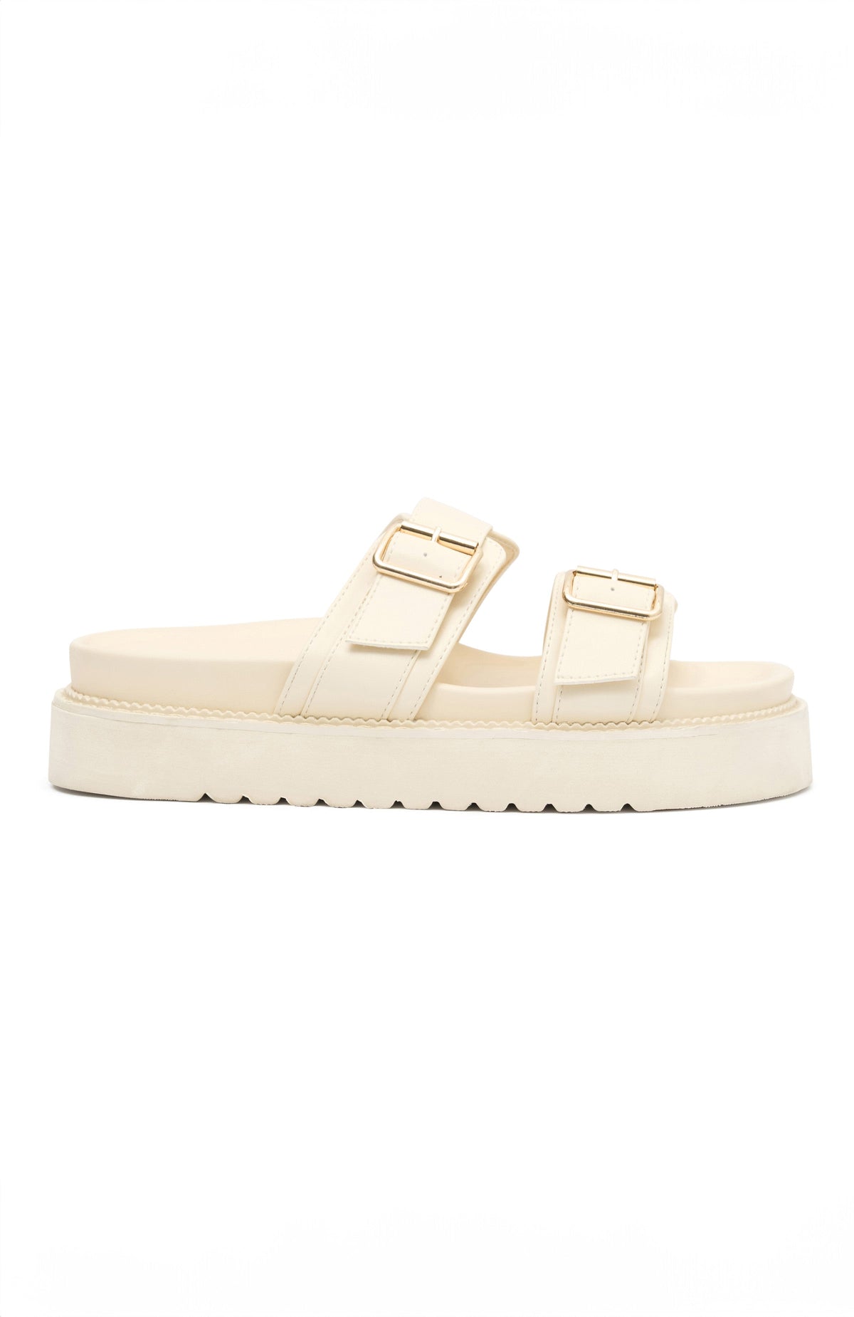 White Fox Mila Slides Ivory